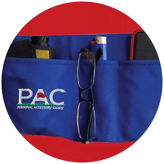 The Golf PAC Personal Accessory Caddie